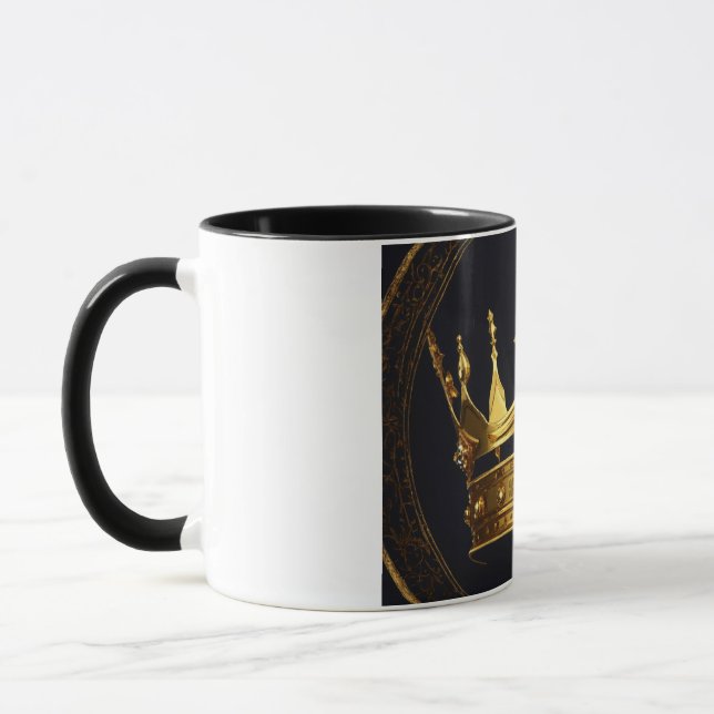 King Crown Logo Combo Mug (Left)