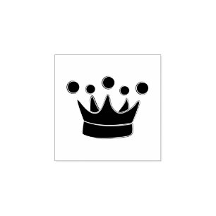 King Crown Rubber Stamp