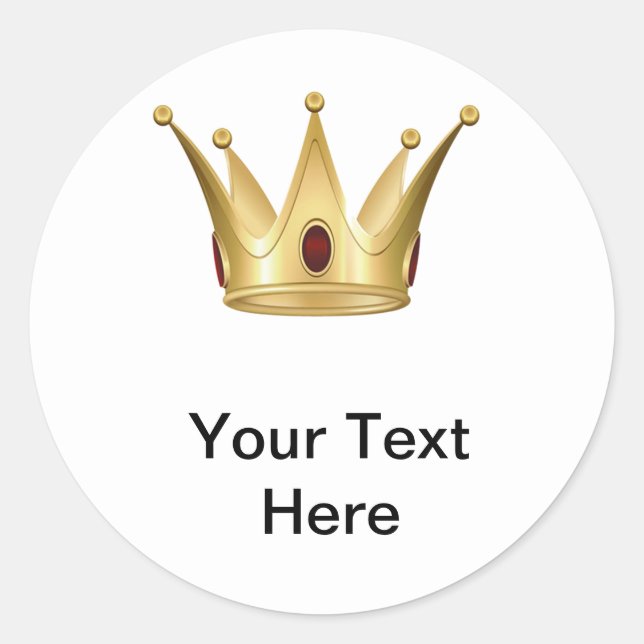 King Crown Sticker Pack (Front)