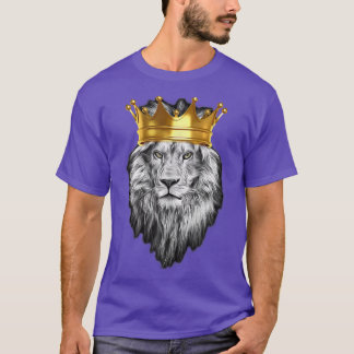 KING CROWNED LION Super HOT Design by Kopa21 Desi T-Shirt
