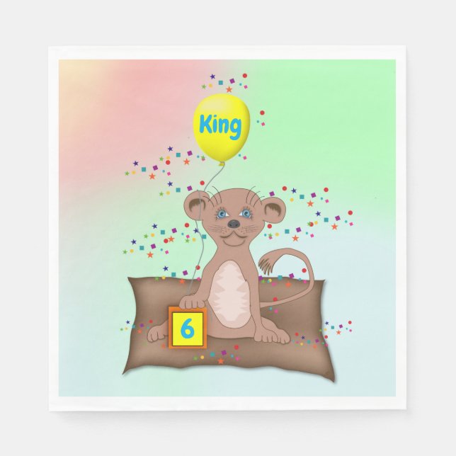 King Cub   Napkins (Front)