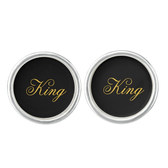 King Cufflinks (Front)