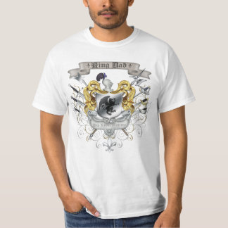 King Dad Royal Crest Father's Day T-Shirt