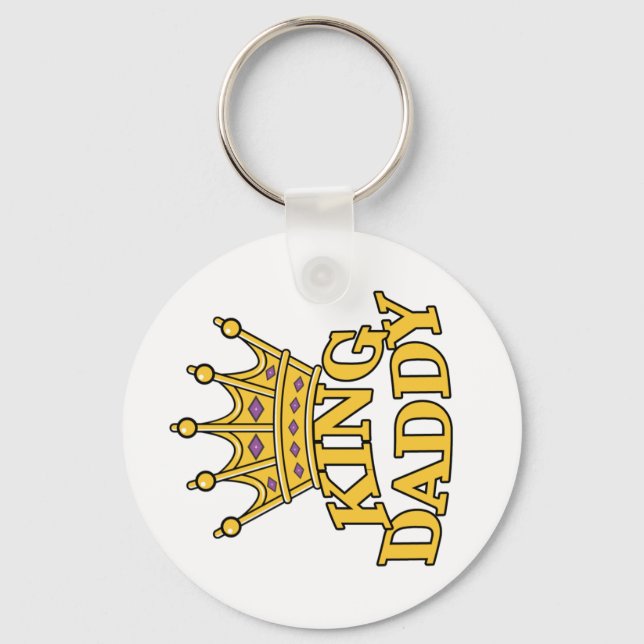 King Daddy Keychain (Front)