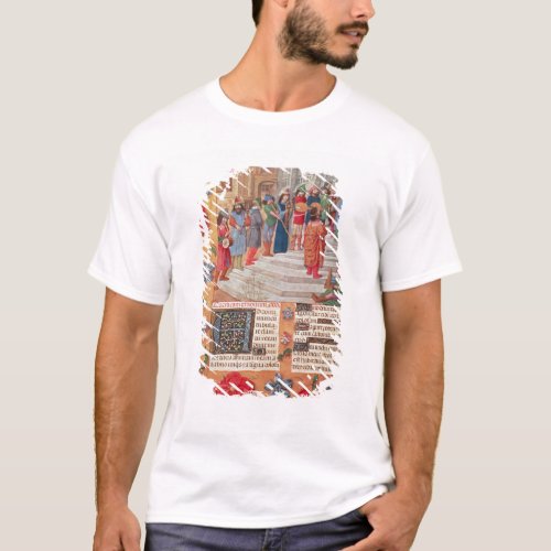 King David and Musicians from the Breviary T_Shirt