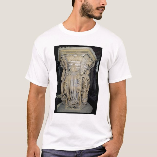 King David flanked by Moses and Jeremiah T-Shirt (Front)