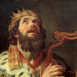 Image result for david playing harp