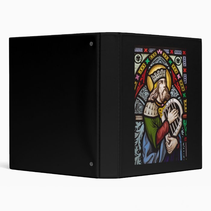 King David Vinyl Binder