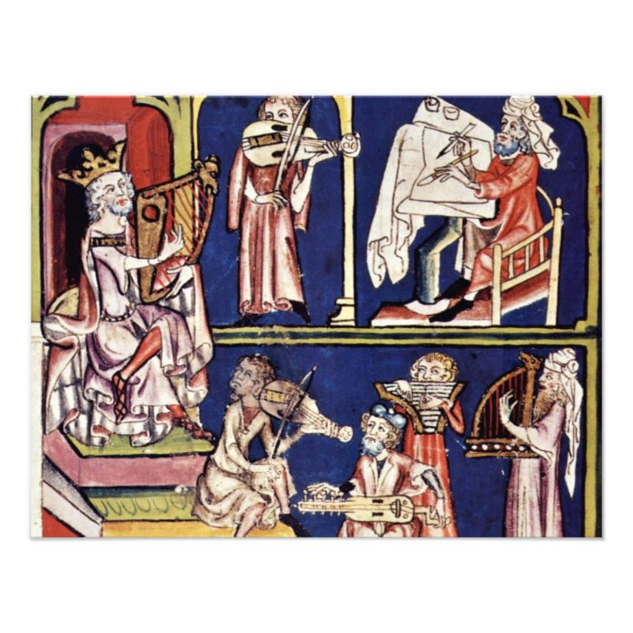 King David With Writers And Musicians By Meister D Announcement