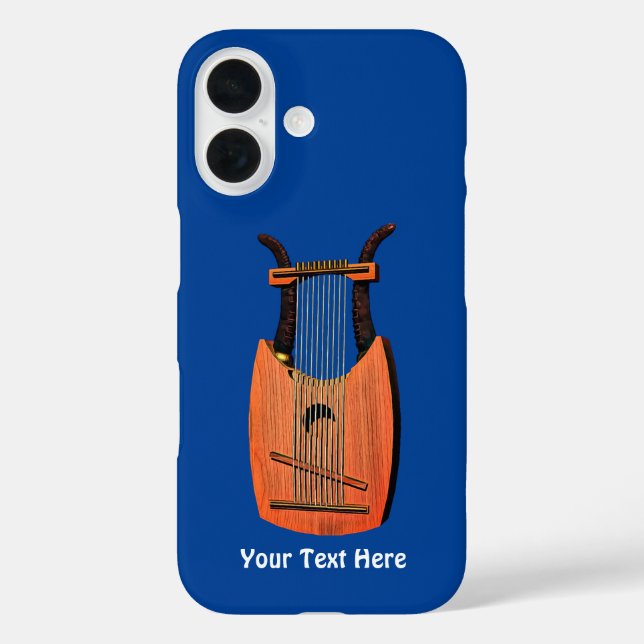 King David's Harp Case-Mate iPhone Case (Back)