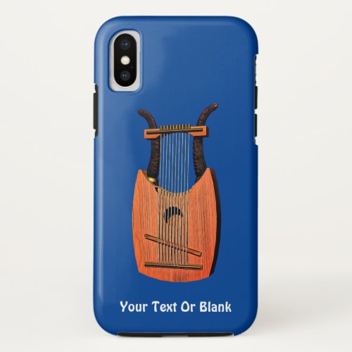 King Davids Harp iPhone XS Case