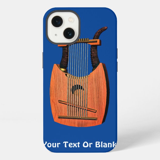 King David's Harp Iphone Case (Back)