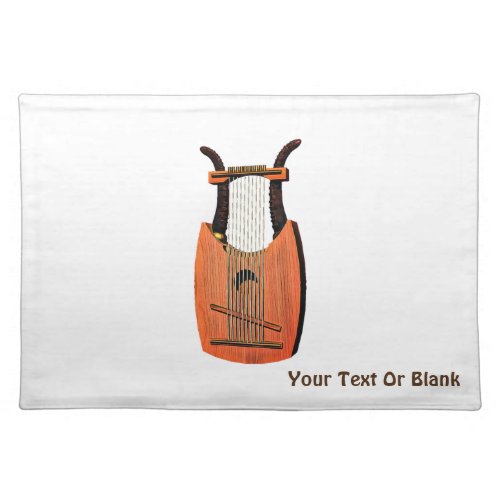 King Davids Harp Placemat