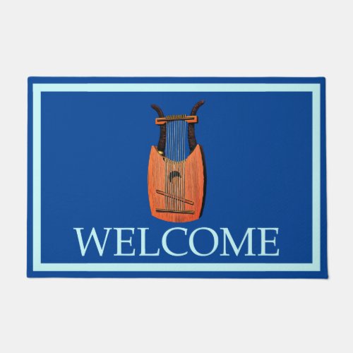 King Davids Harp _ Welcome Doormat