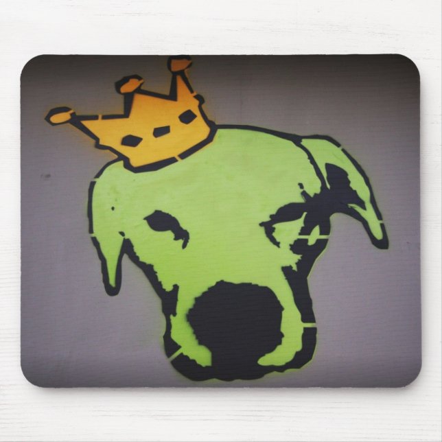 King Dog Mouse Pad (Front)