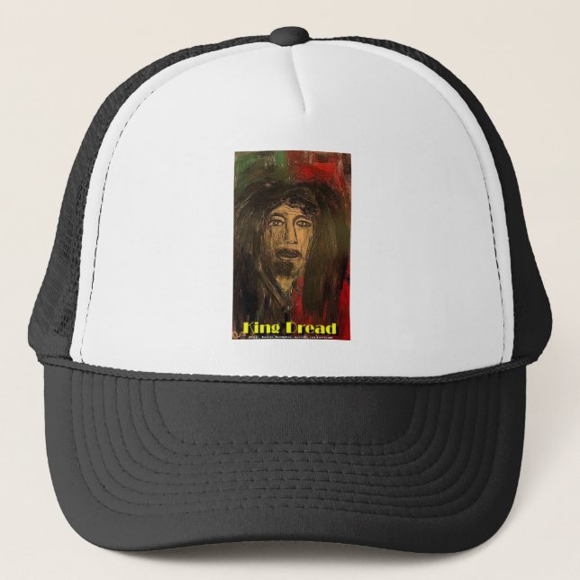 king dread trucker hat (Front)