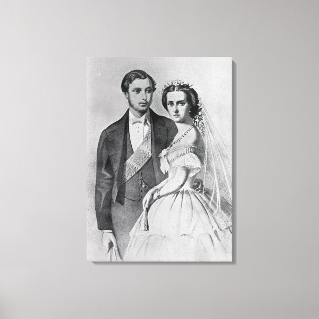 King Edward and Queen Alexandra Canvas Print (Front)