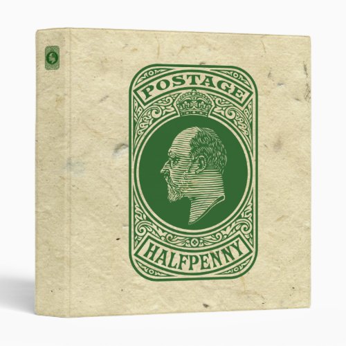 King Edward VII Prepaid Envelope Postage Stamp Binder
