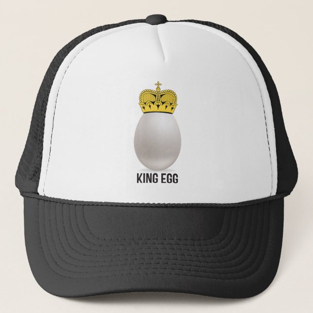 king egg trucker hat (Front)