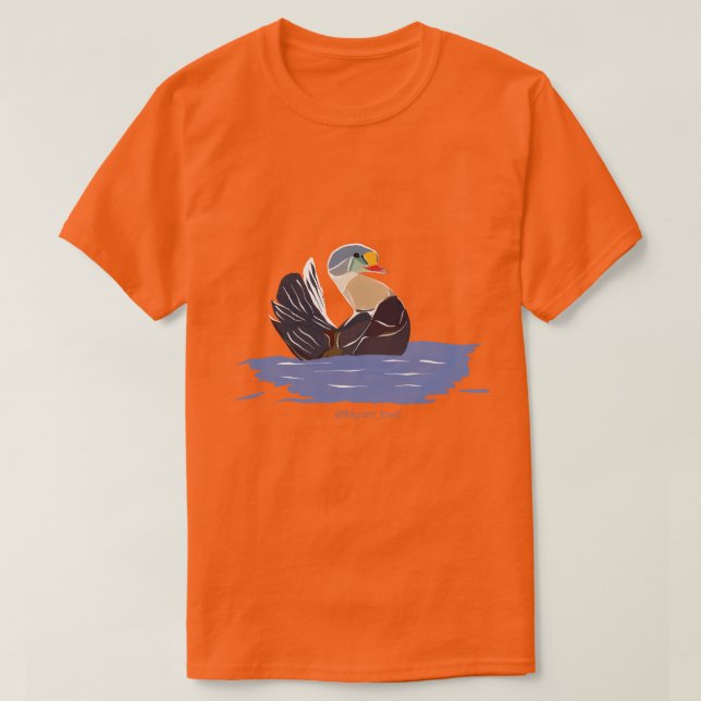 King Eider Duck T-Shirt (Design Front)