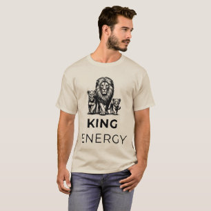 KING ENERGY Lion T-Shirt AMAR Wild Animals