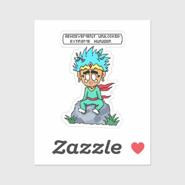 King Eric’s Jungle Breakdown – Pixel Art Sticker (Sheet)