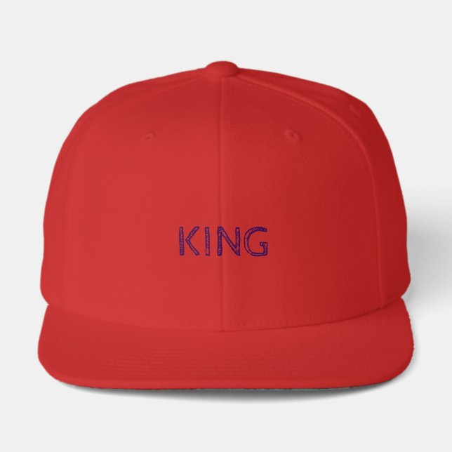 KING Fantastic Look-Cap for Man Everyday Wear-Hat Visor (Front)