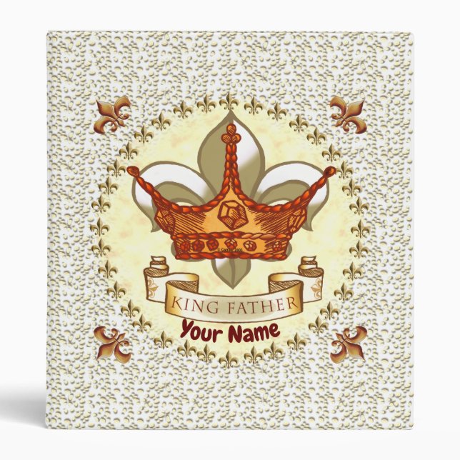 King Father Banner Crown   binder (Front)