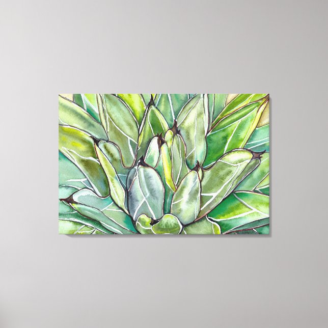King Ferdinand Agave Canvas Print (Front)