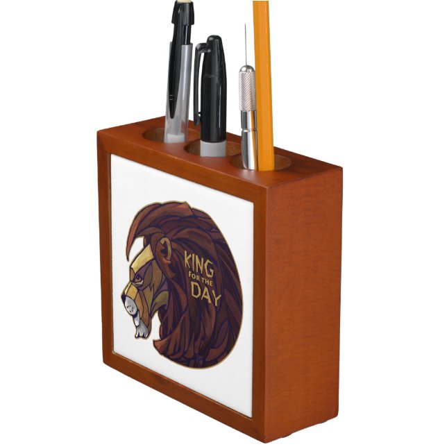 King for the Day Desk Organizer (In Situ)