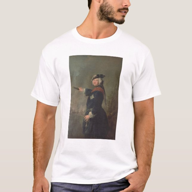 King Frederick II the Great of Prussia  1746 T-Shirt (Front)