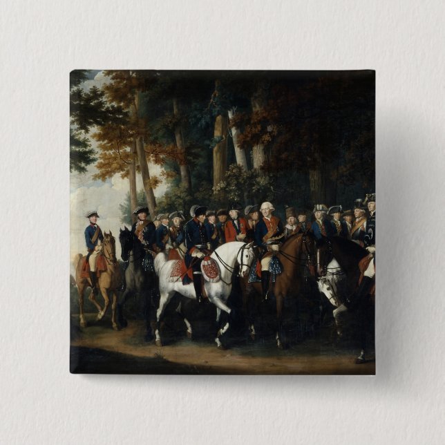 King Frederick II's return from Preussen von Button (Front)