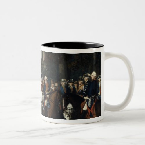 King Frederick IIs return from Preussen von Two_Tone Coffee Mug