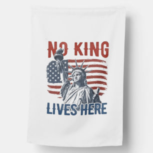 King Free Since 1776 No Kings In America   House Flag