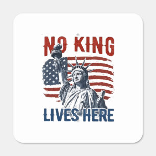 King Free Since 1776 No Kings In America   Metal Sign