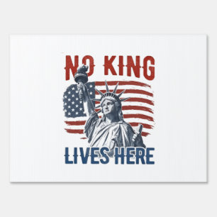 King Free Since 1776 No Kings In America Sign