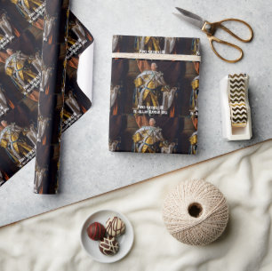 King George III by Allan Ramsay 1762 Wrapping Paper