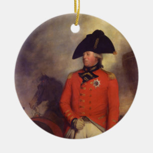 King George III by Sir William Beechey Ceramic Ornament