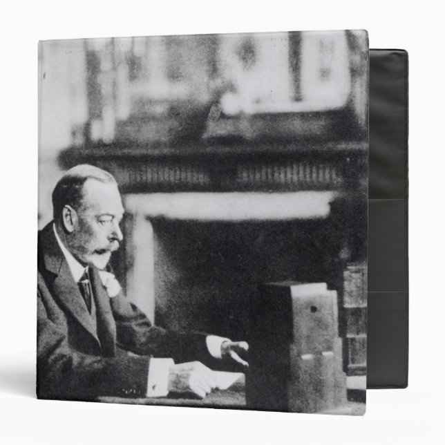 King George V 3 Ring Binder (Front/Inside)