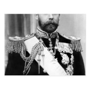 King George V Postcard at Zazzle