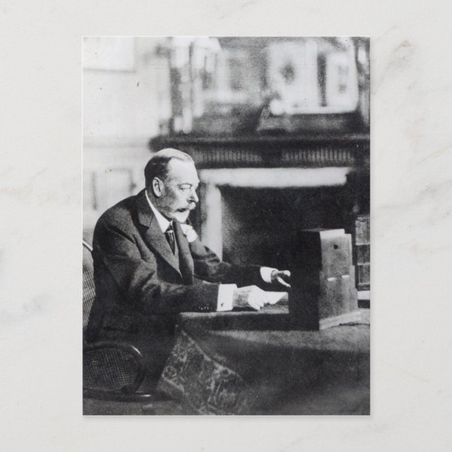 King George V Postcard (Front)