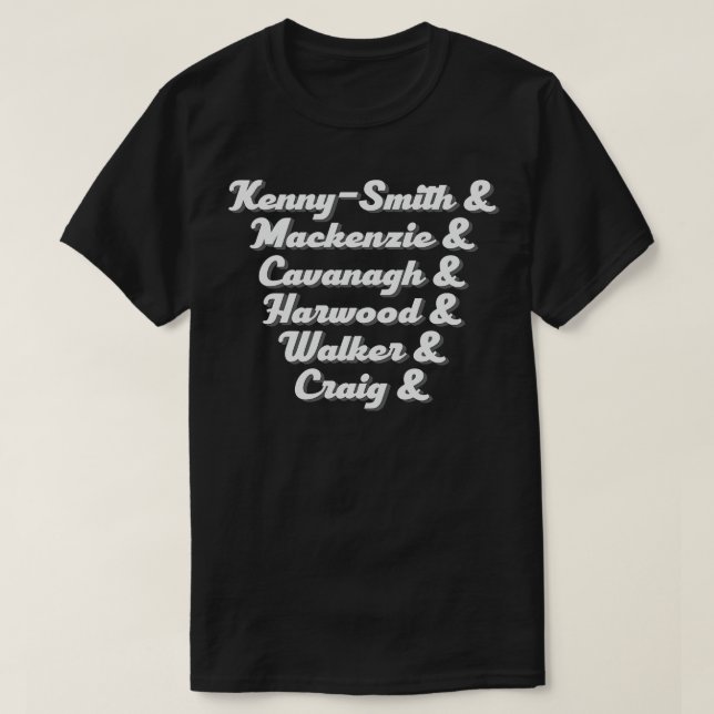 King Gizzard And The Lizard Wizard List T-Shirt (Design Front)