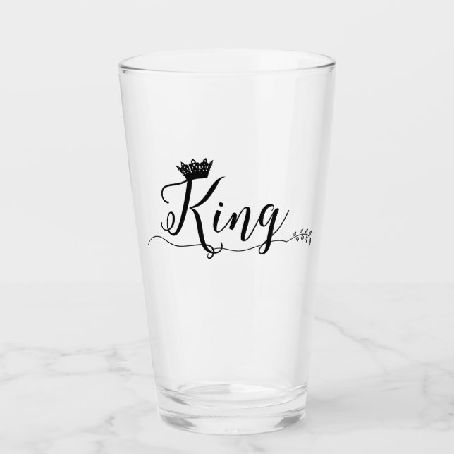 “King” Glass (Front)