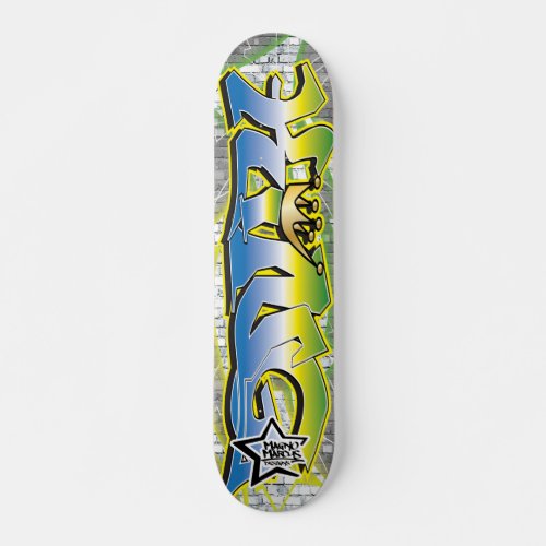 King Graffiti Skateboard