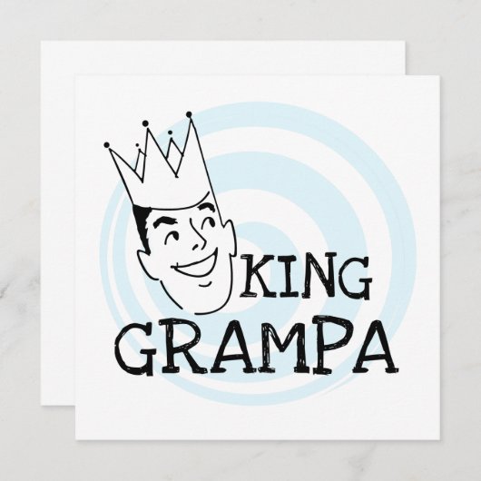 King Grampa T-shirts and Gifts (Front/Back)