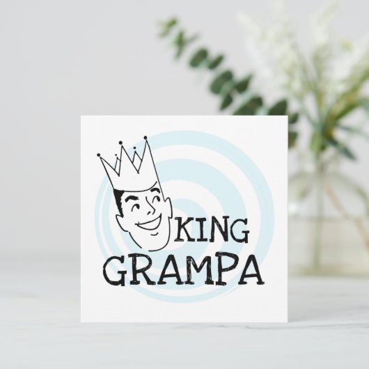 King Grampa T-shirts and Gifts (Standing Front)