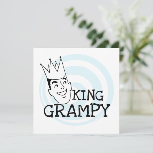 King Grampy Tshirts and Gifts (Standing Front)