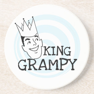 King Grampy Tshirts and Gifts Drink Coaster
