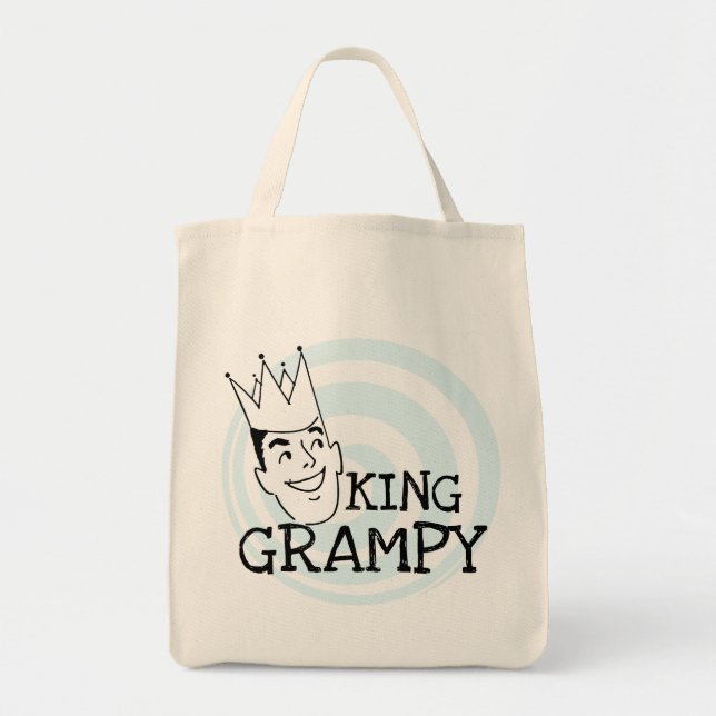 King Grampy Tshirts and Gifts Tote Bag (Front)