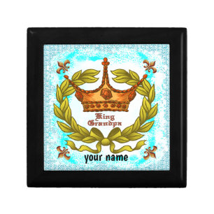King Grandpa Crown  gift box